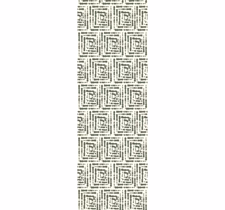 Green Japandi irregular pattern Wallpaper - TenStickers