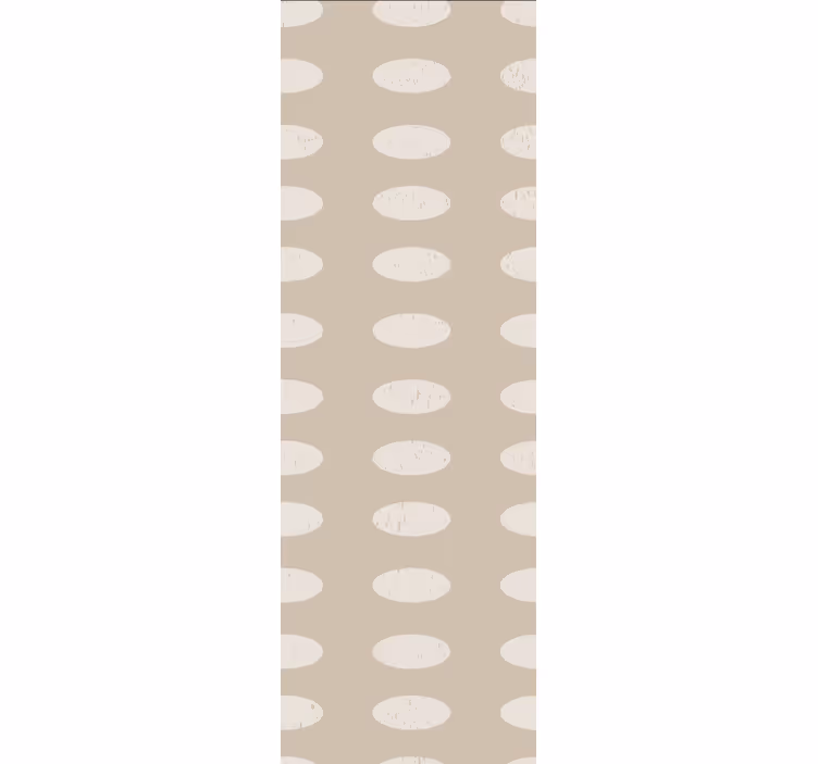Geometric white circle pattern spotty wallpaper - TenStickers