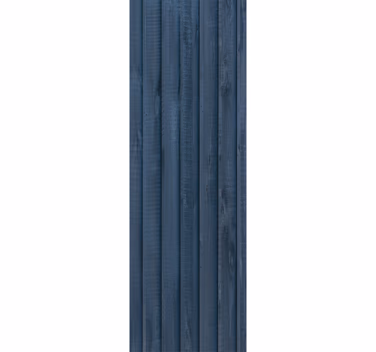 Textured blue panels wood wallpaper - TenStickers