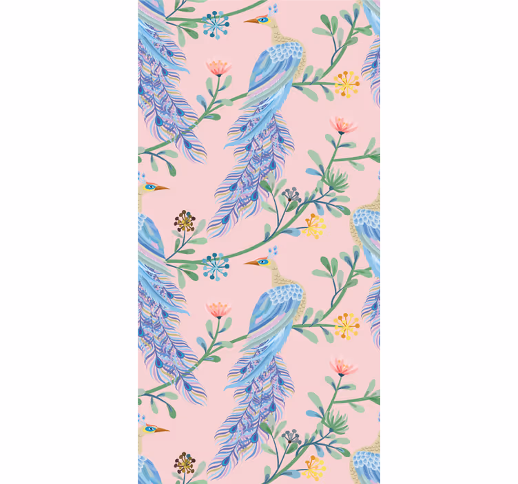Elegant Feathered Creatures birds wallpaper - TenStickers