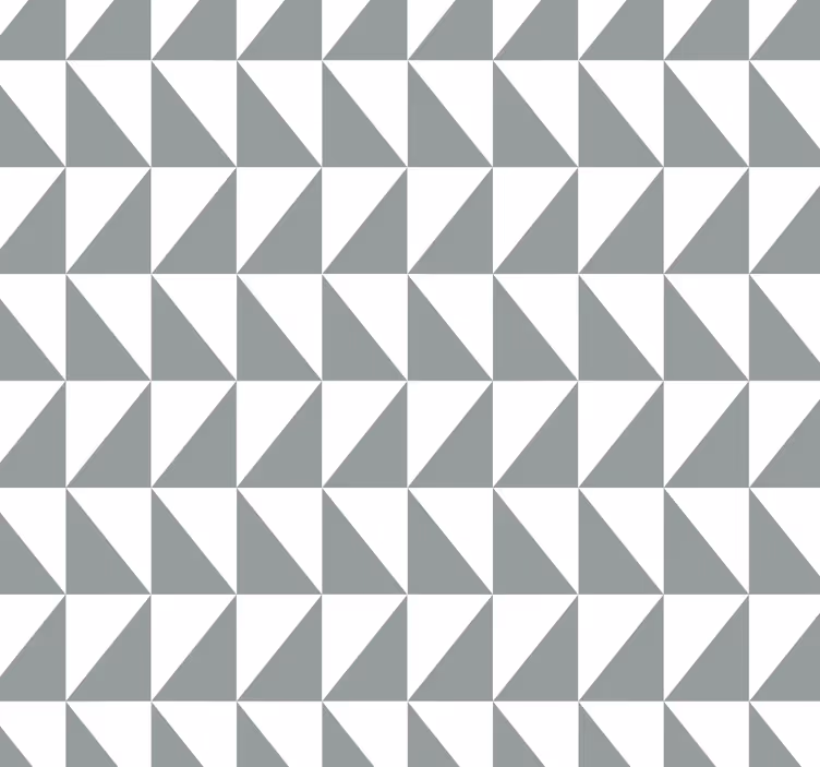 Grey geometric pattern office wallpaper - TenStickers
