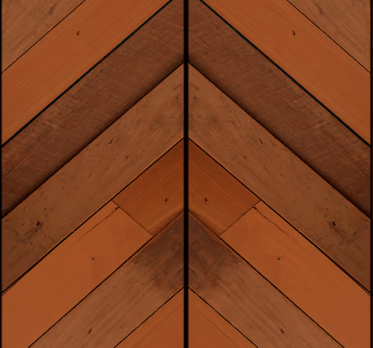 Herringbone Pattern wood wallpaper - TenStickers