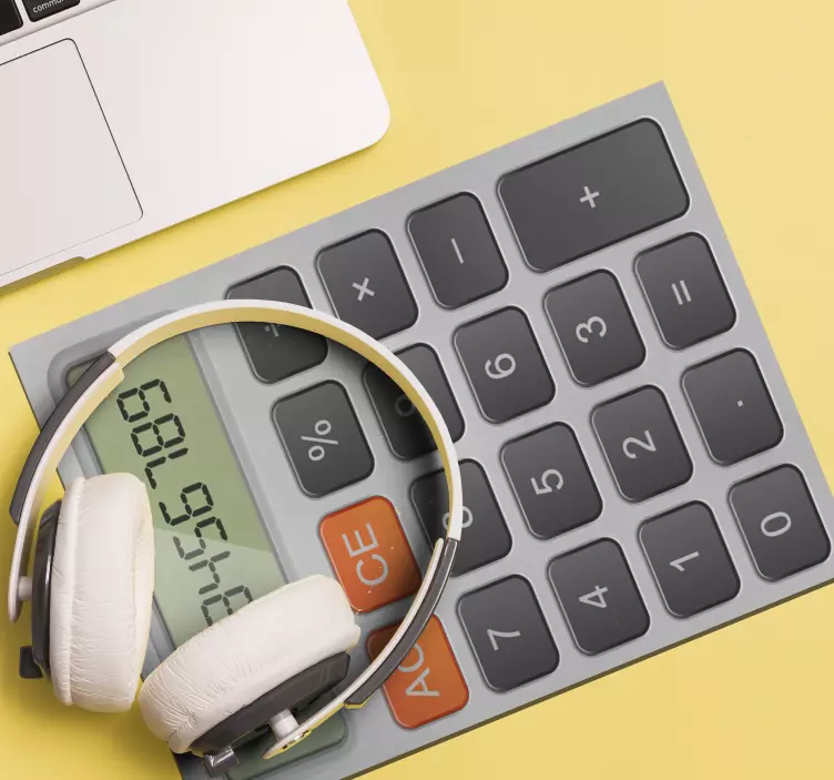 Calculator original mouse pad - TenStickers