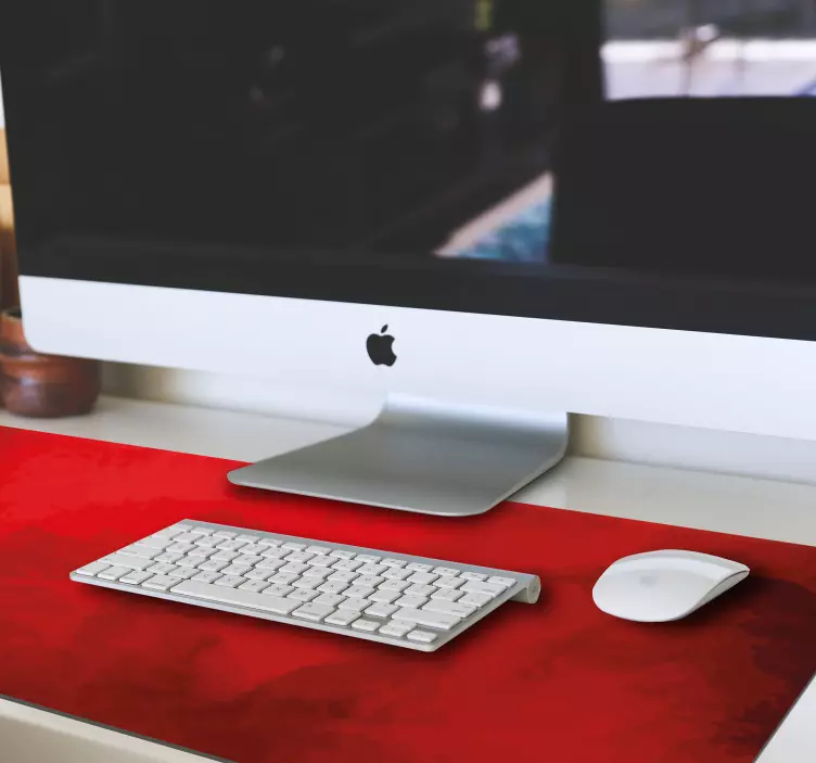 Red original XXL mouse pad - TenStickers