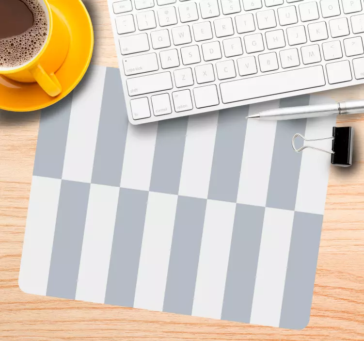 Striped Color Blocks mouse pad pattern - TenStickers