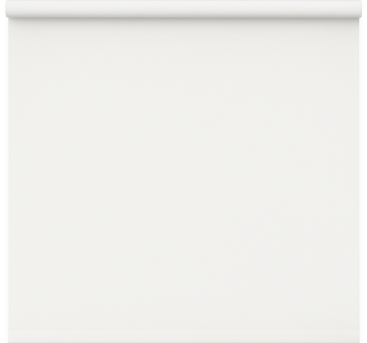 Plain cream white modern roller blind - TenStickers