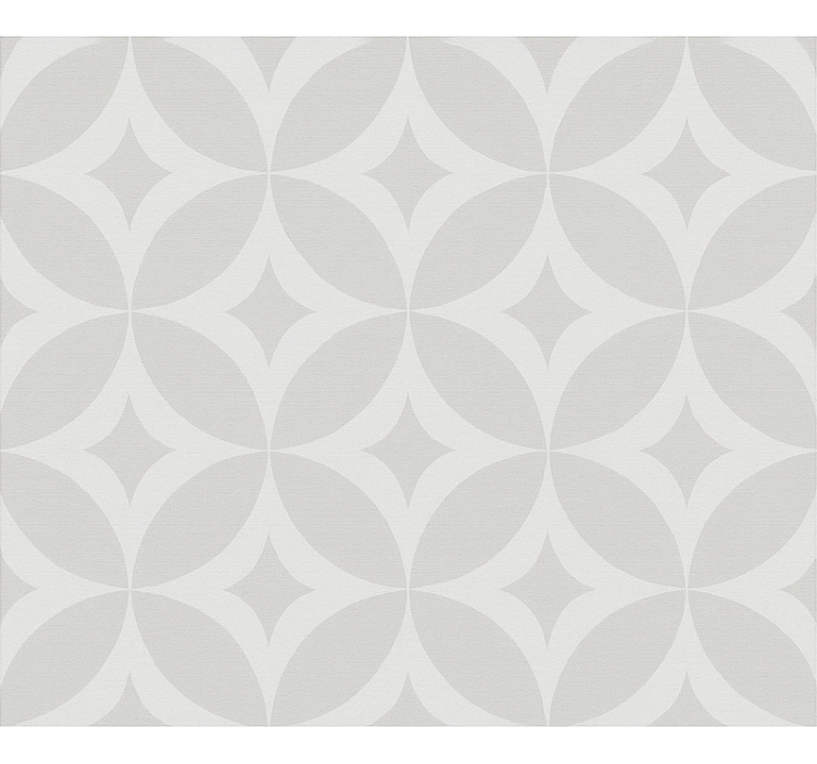 Geometric diamond pattern dining room roller blind - TenStickers