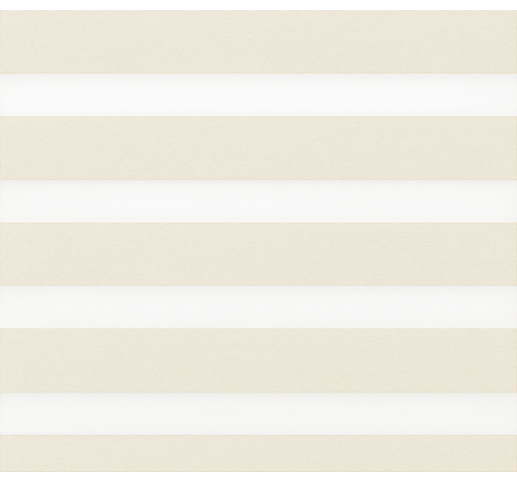 Off-white stripe dining room roller blind - TenStickers