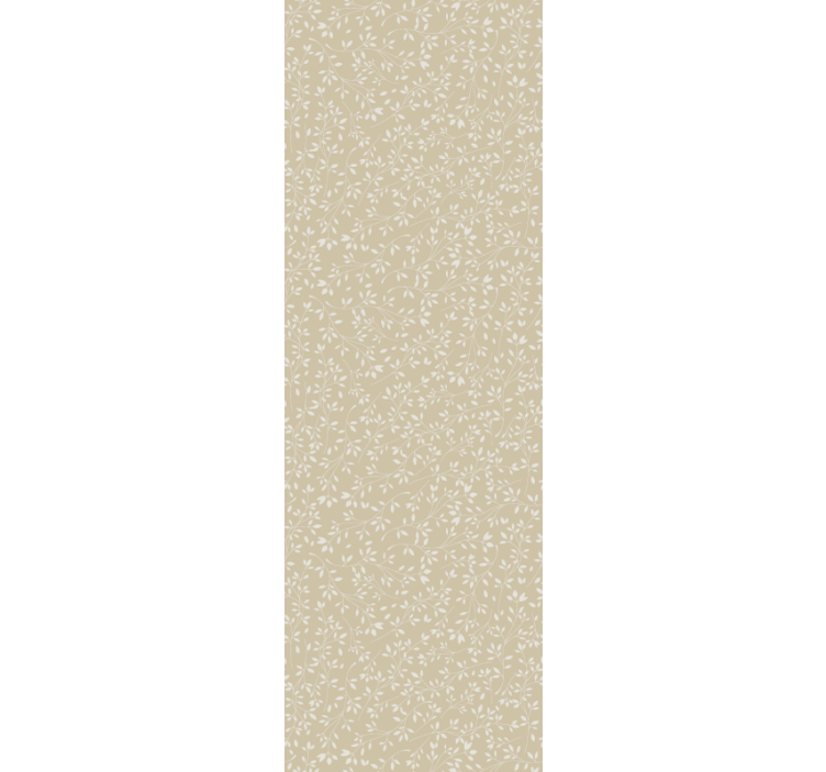 Delicate beige and white home office roller blind - TenStickers