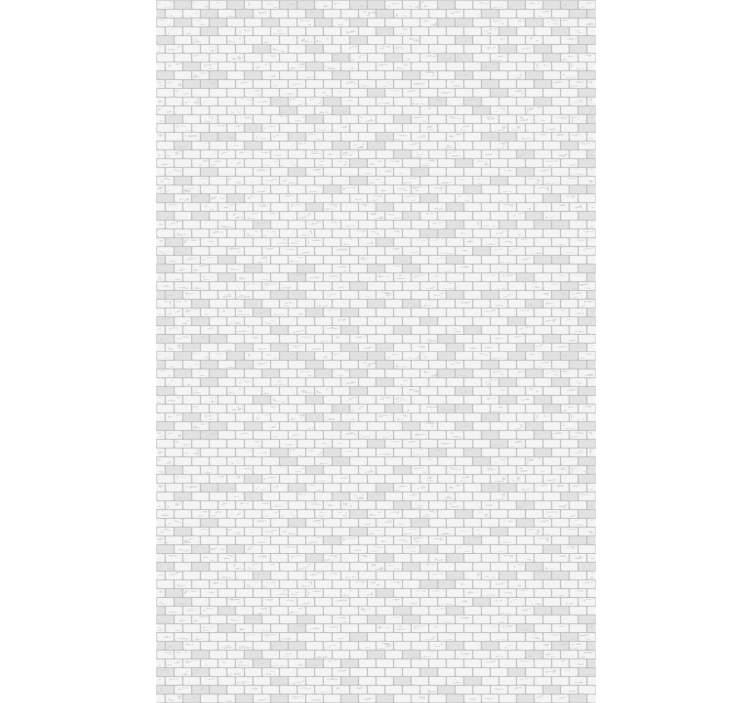 Kitchen roller blind with elegant brick design - TenStickers