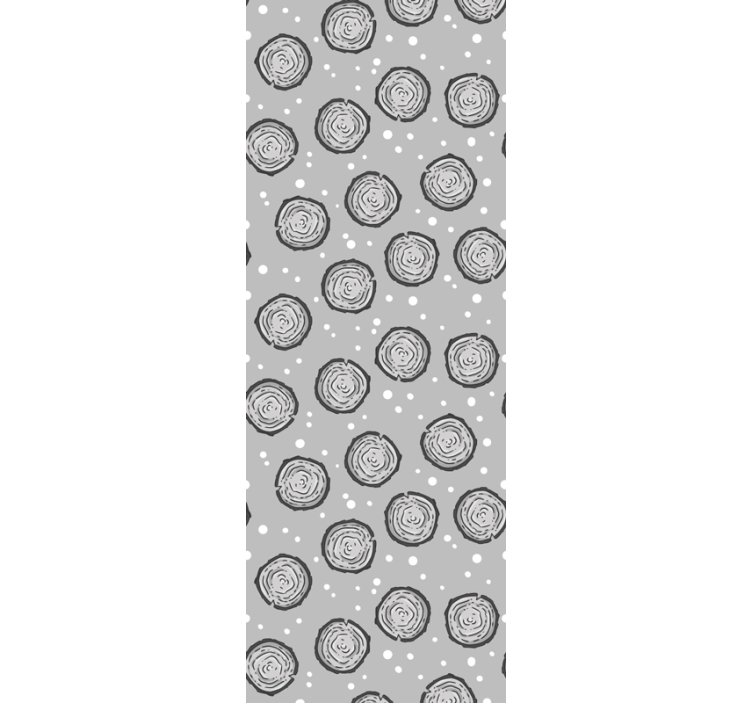 Children room roller blind nordic alpine design - TenStickers