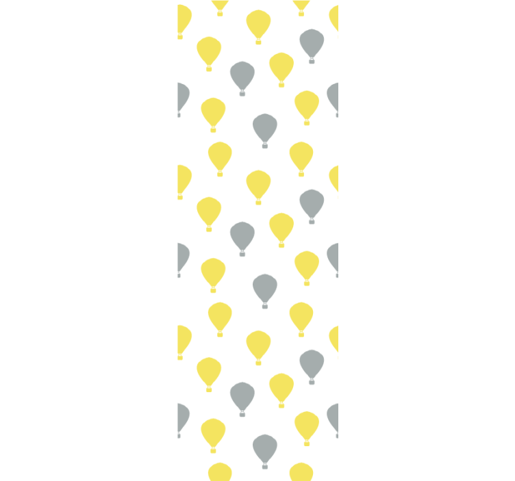 Children room roller blind in pantone air balloon - TenStickers