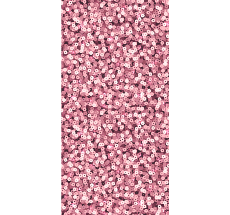 Pink sparkle children room roller blind - TenStickers