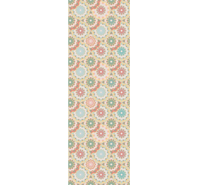 Office roller blind fabric "granny chic" - TenStickers