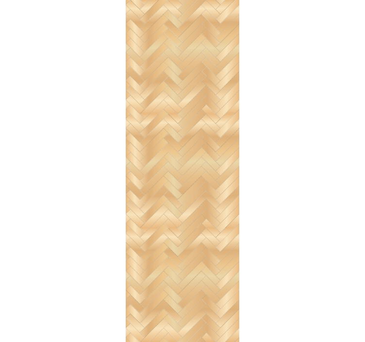 Office roller blind with wooden gold pattern - TenStickers