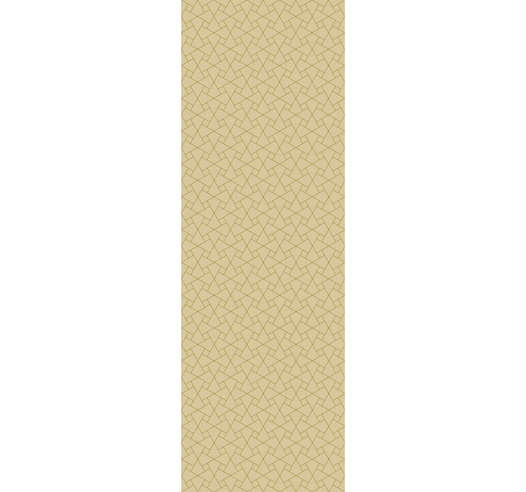 Office roller blind in graphic grey and beige - TenStickers