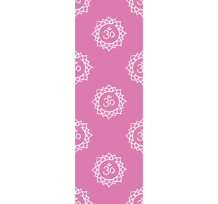 Office roller blind with beautiful crown chakra symbol - TenStickers