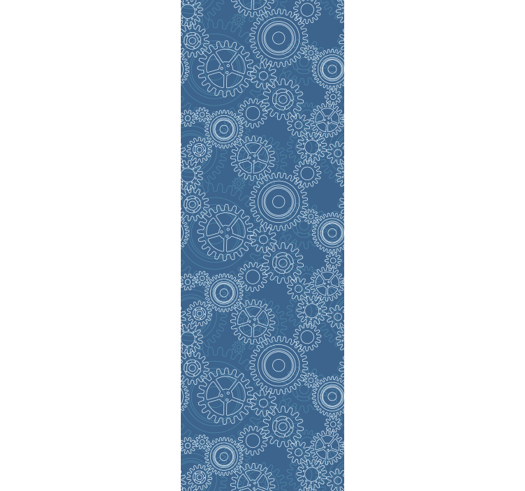 Teenage bedroom roller blind 3d chain link design - TenStickers