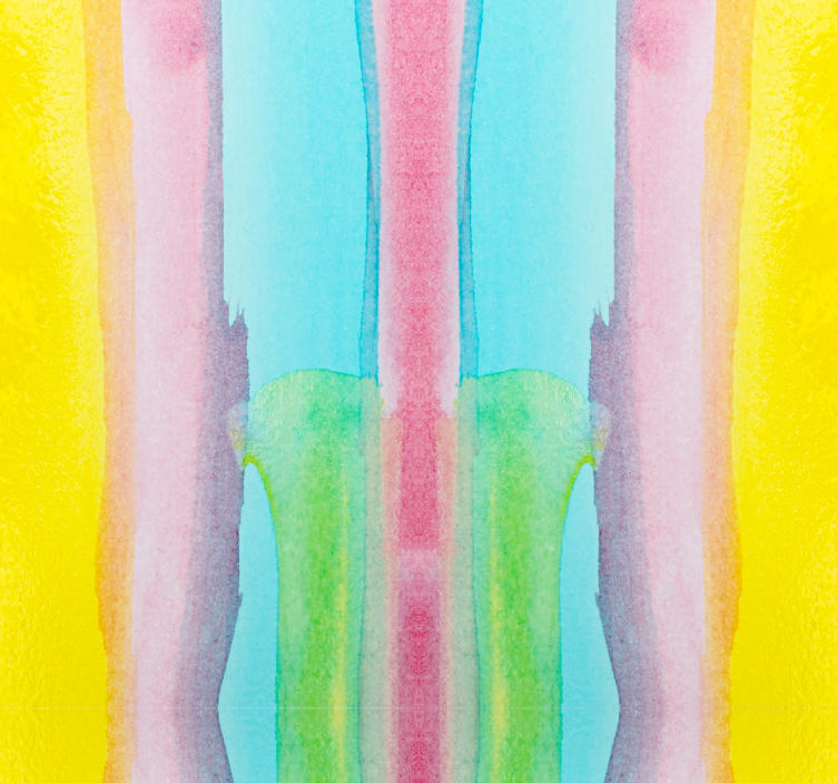 Teenage bedroom roller blind multicolor design - TenStickers