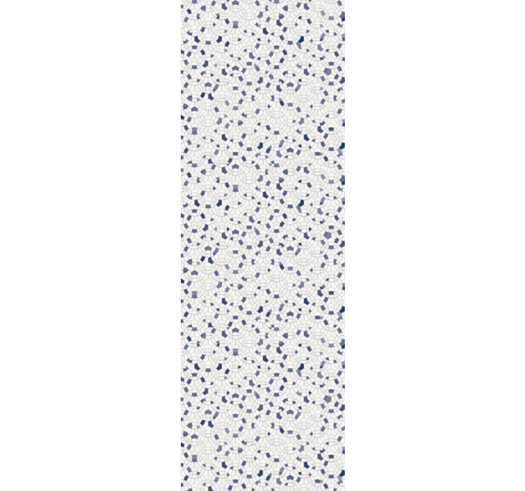 Modern roller blind circles and diamonds - TenStickers