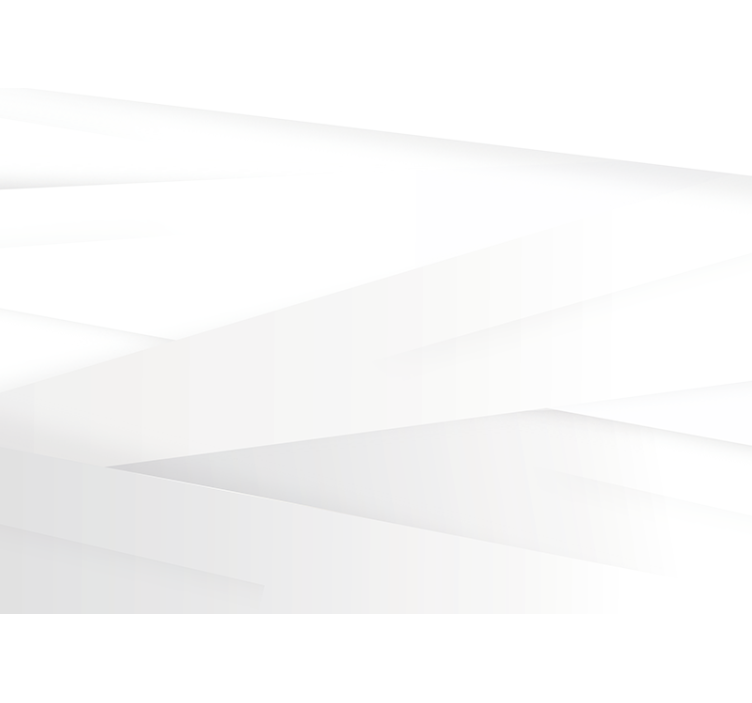 White roller blind with abstract white design - TenStickers