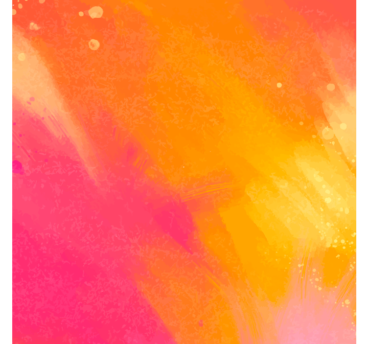 Living room roller blind splash colors artwork - TenStickers