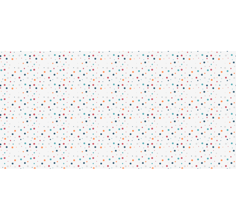 Gray roller blind nordic style kids with colorful dots - TenStickers
