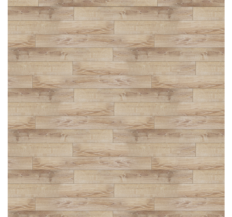 Beige roller blind with beige wood flooring design - TenStickers