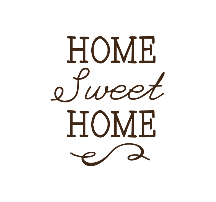 Cozy Home Welcoming Quote text roller blind - TenStickers