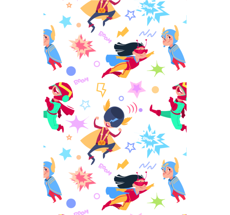 Superhero Adventures superhero roller blind - TenStickers