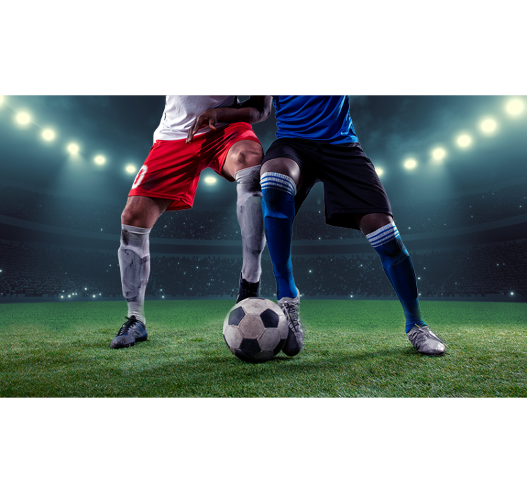 Ball in stadium Football blind - TenStickers