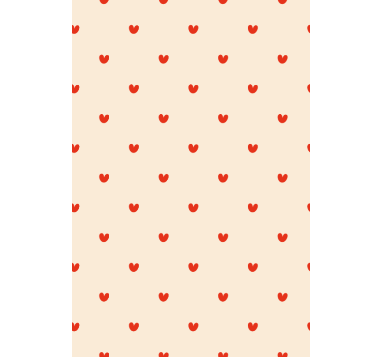 Small hearts Romantic blind - TenStickers