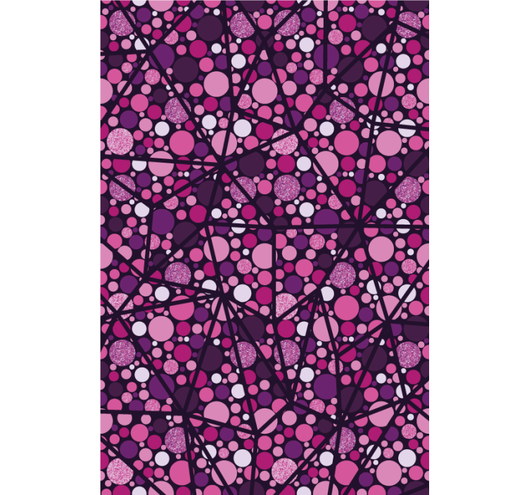 Texture and pattern roller blind geometric bubble design - TenStickers