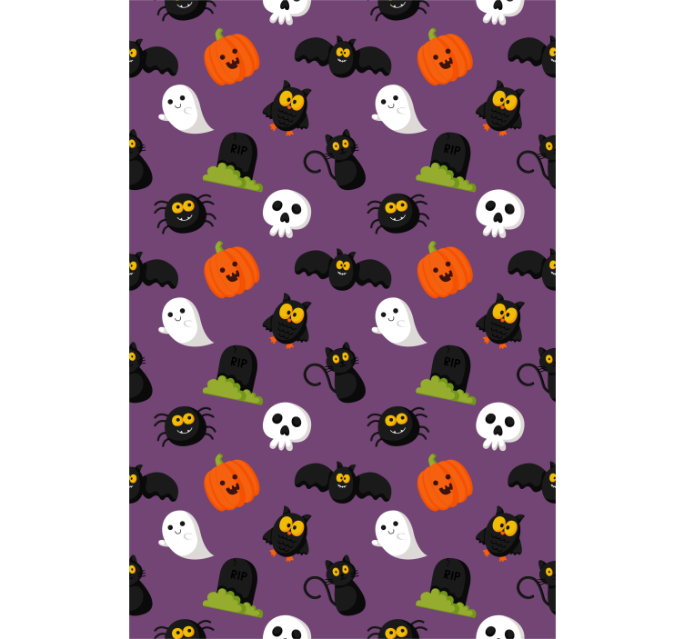 Halloween theme characters Childrens blind - TenStickers