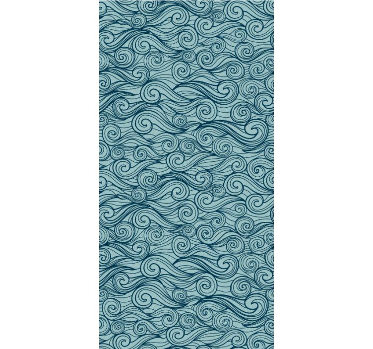 Flowing Wave Patterns texture and pattern roller blind - TenStickers