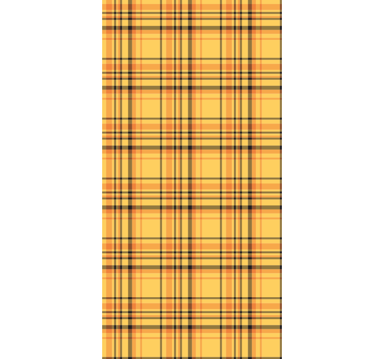 Texture and pattern roller blind classic plaid design - TenStickers