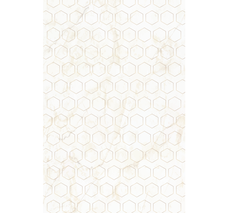 Texture and pattern roller blind geometric hexagonal design - TenStickers