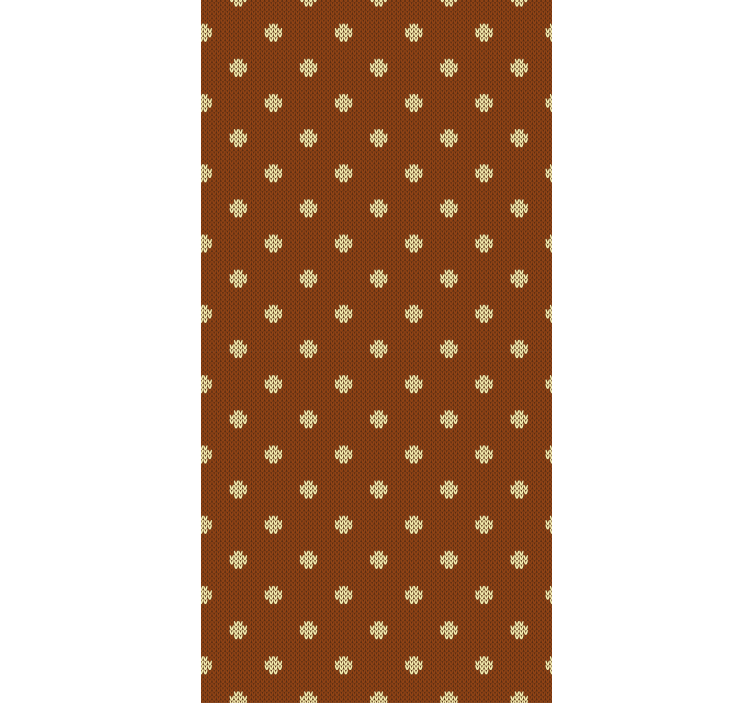 Brown simple pattern children room roller blind - TenStickers