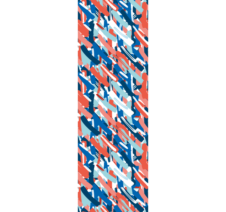 Bold Brush Strokes texture and pattern roller blind - TenStickers