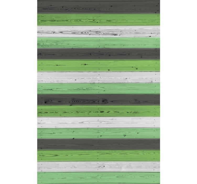 Green striped pattern texture and pattern roller blind - TenStickers