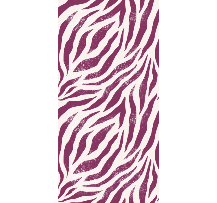 Zebra Stripe Theme animal roller blind - TenStickers