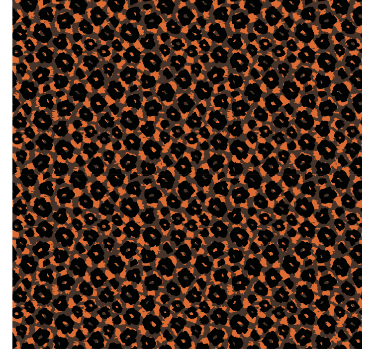 Leopard Motif animal roller blind - TenStickers