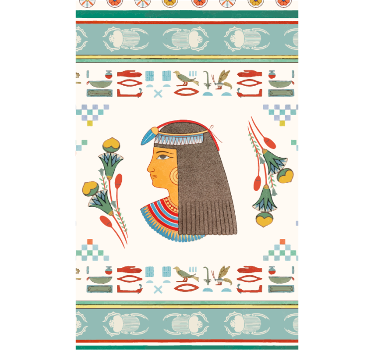 ANCIENT EGYPTIAN QUEEN ART movie roller blind - TenStickers