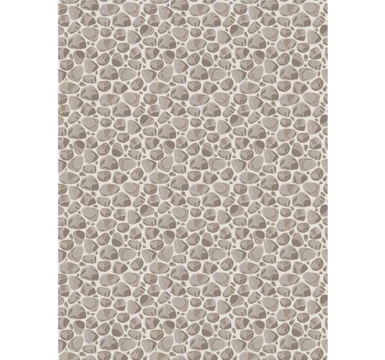Stone pebble pattern texture and pattern roller blind - TenStickers