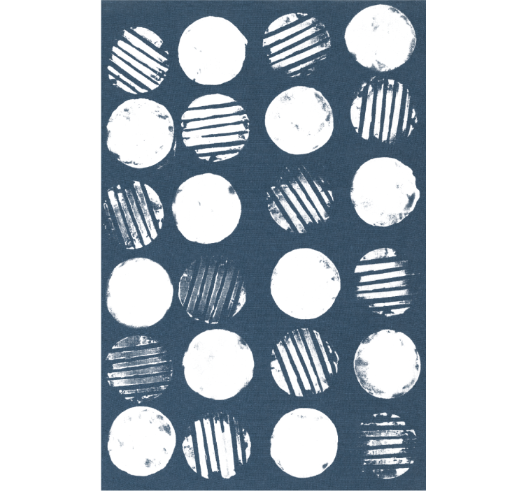 Abstract Circular Patterns texture and pattern roller blind - TenStickers