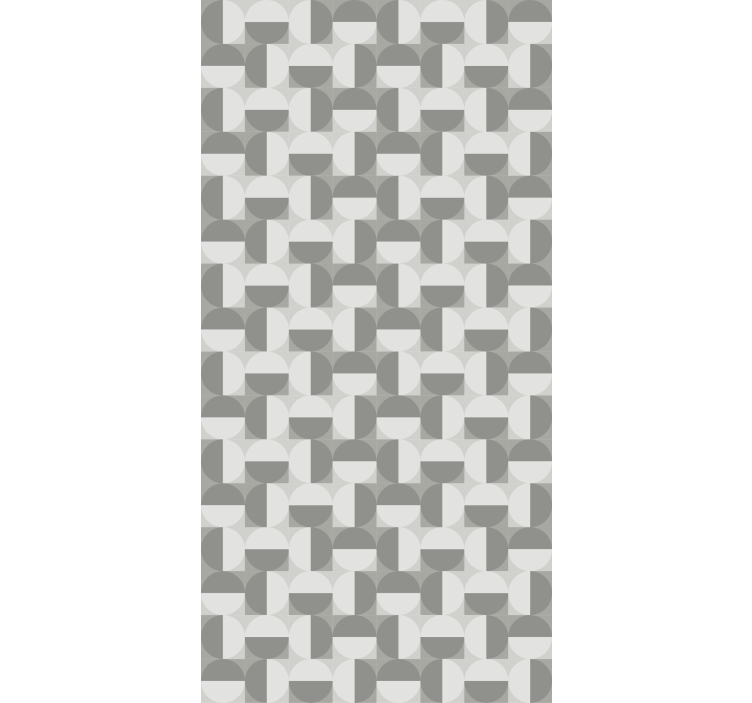 Texture and pattern roller blind geometric shapes - TenStickers