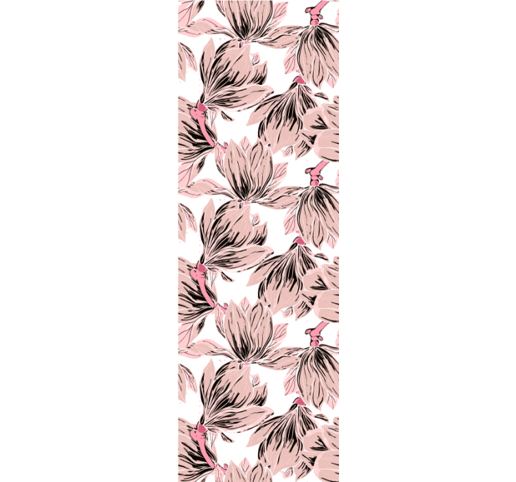 Elegant arrangement flowers and plants roller blind - TenStickers