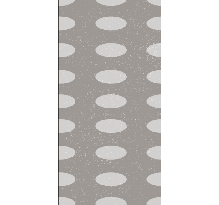 Texture and pattern roller blind oval design elements - TenStickers