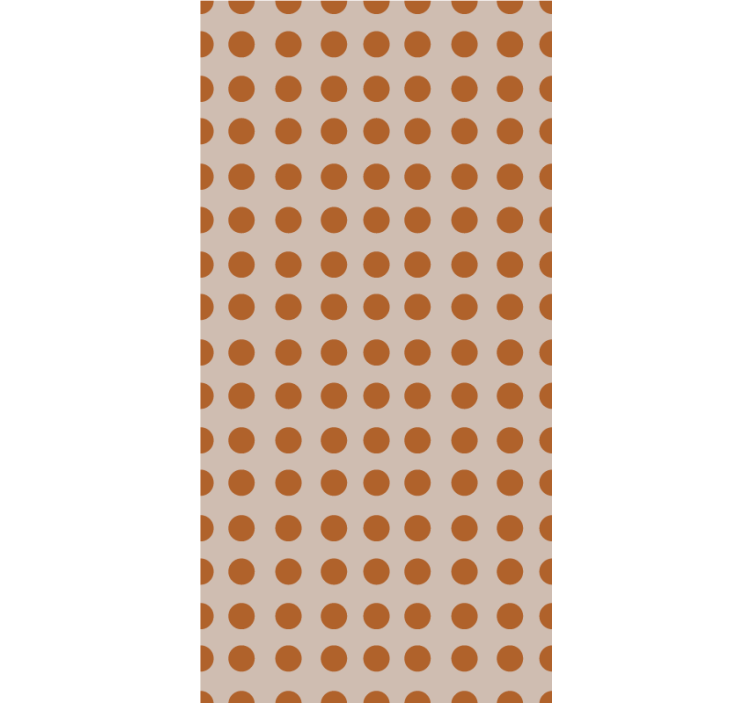 "Boho" colors dots pattern roller blind - TenStickers
