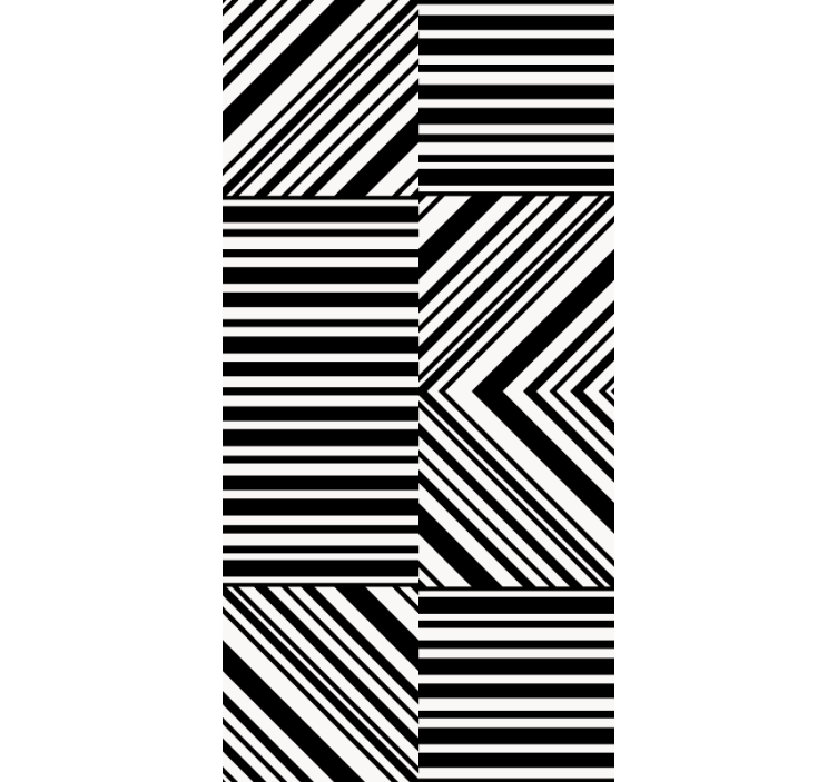 Linear Geometric Patterns texture and pattern roller blind - TenStickers